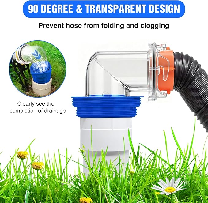 Nilight 90 Degree RV Sewer Hose Fittings - Image 5