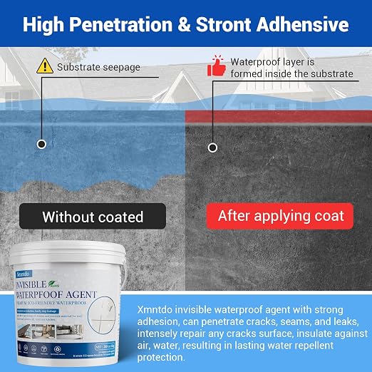 Transparent Waterproof Coating Sealant 280 Oz | Water-based, Invisible - Image 5