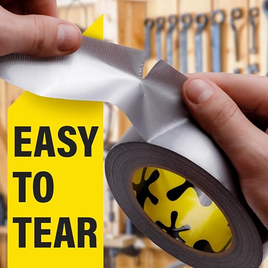 24 Pack Duct Tape Heavy Duty Waterproof - 2 In x 90 Ft - All-Weather - Image 4