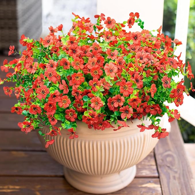 Artificial Flowers for Outdoor Indoor Garden Home Decoration, Faux Flower Daisy - Image 9