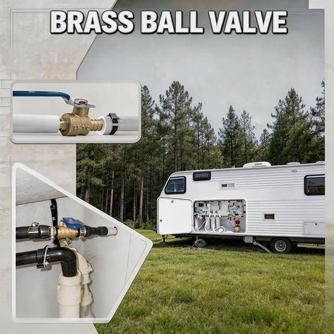 ‌VANCOCO 1/2" PEX Ball Valve 10-Pack - Image 5