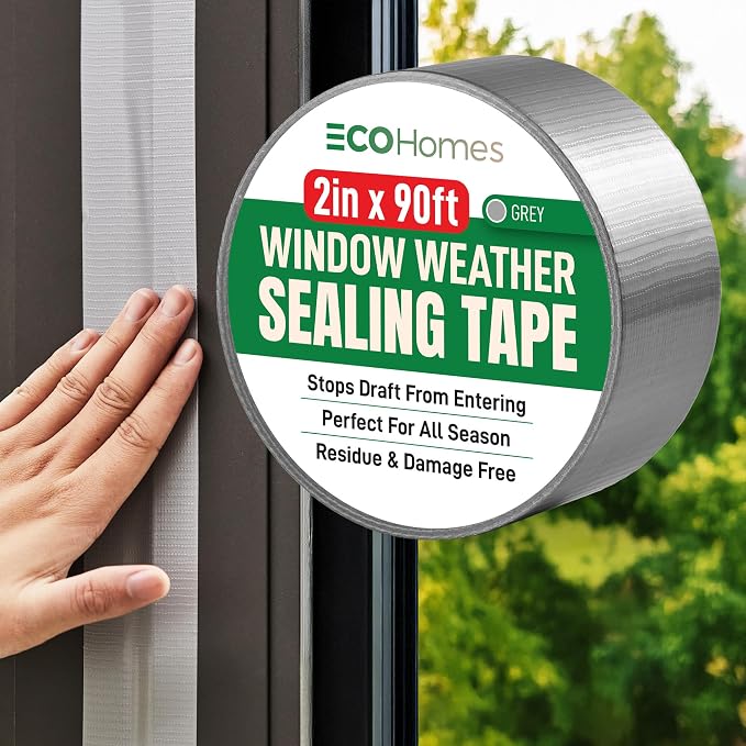 ECOHomes Window Weather Sealing Tape | Weather Stripping Tape, To Stop Drafts by ECOHomes