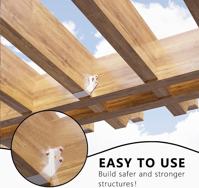 25 Pack 2x4 Joist Hangers with Screws - Image 6