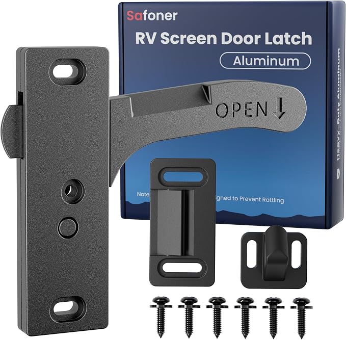 Aluminum RV Screen Door Latch Right Handle Replacement Accessories | Aluminum by Safoner