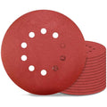 9 Inch 10 Holes Sanding Disc 240 Grit Drywall Sandpaper 15pcs by Awutzut