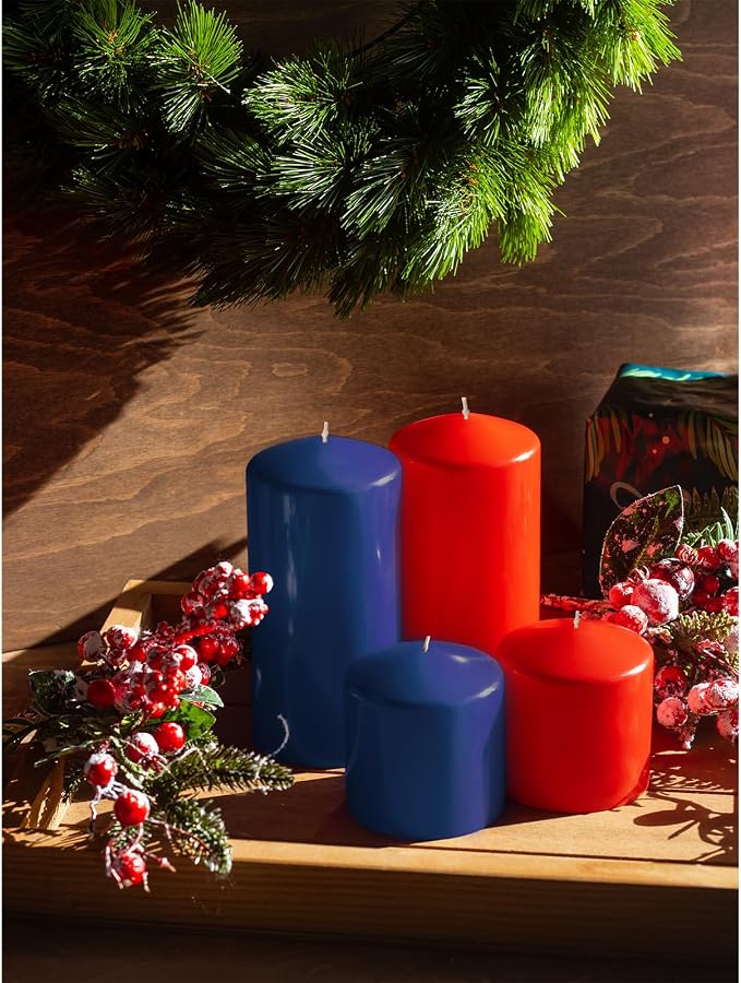 3x6 Pillar Candles Set of 3 - Image 6