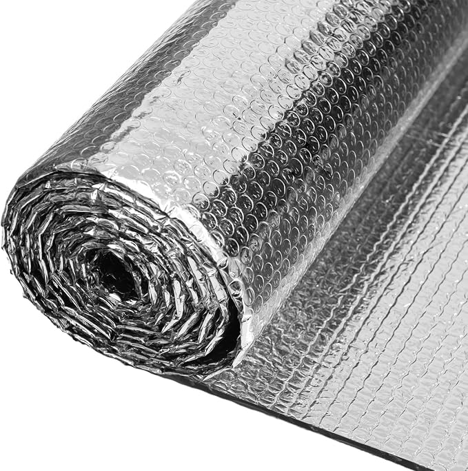 YoleShy Double Reflective Insulation 48 in X 10 FT RV Window Insulation by YoleShy
