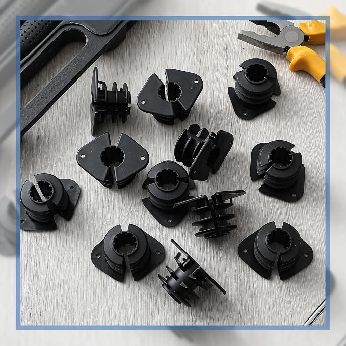 Briwooody 50 Pcs 1/2 Inch Pex Pipe Clamp -thru Stud Pipe Support Isolation Clamp - Image 4