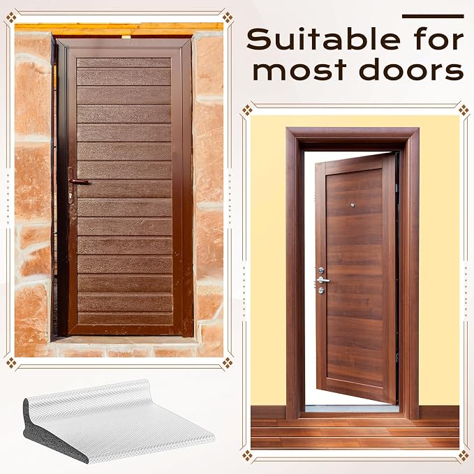 Pangda 10 Pcs Door Corner Seals, Self Adhesive, Frame Corner Seals, Peel and - Image 5