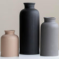 Large Modern Ceramic Vase Set, 3-Piece Decorative Vases by Vaurcesavase