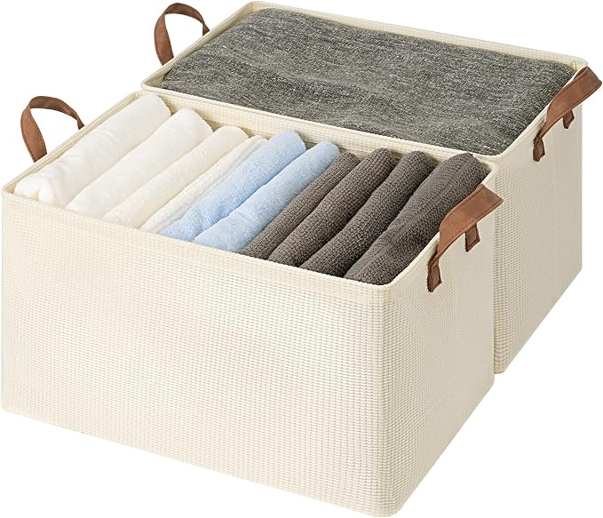 StorageWorks 45L Closet Storage Bins, Storage Baskets, by StorageWorks