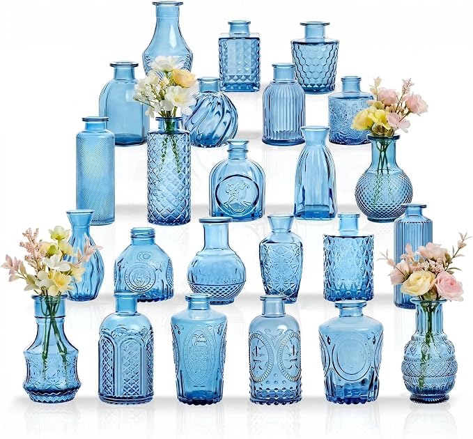 24PCS Mini Bud Vases As Wedding Centerpieces by Unknown