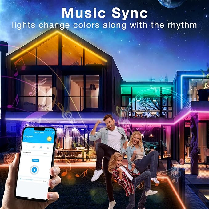 Outdoor LED Strip Lights Waterproof 200ft, IP67 Waterproof LED Light Strips - Image 4