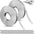 Hose Clamps Stainless Steel, Hose Clamp Assortment Kit, 32.81FT DIY Large by SmaringWing
