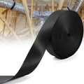 Heavy Duty Duct Strap – 1.95 in x 147 ft Black Nylon Strapping by Unknown