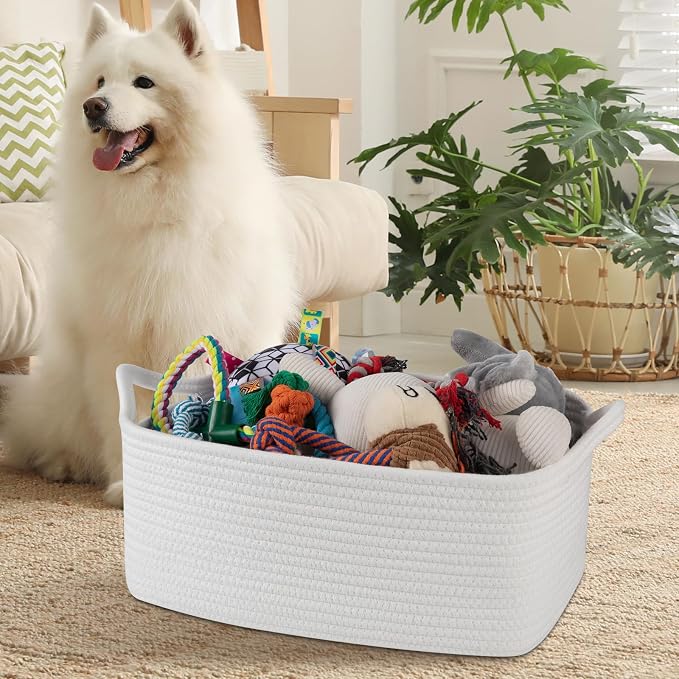 OIAHOMY 19L Woven Basket, Gift Basket Empty - Image 6