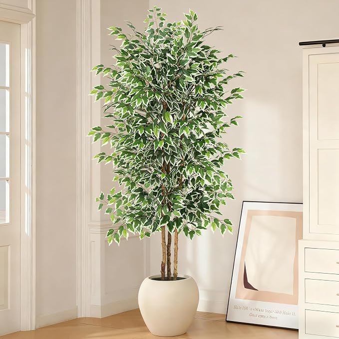 GTIDEA 7ft Large Ficus Artificial Tree - Image 2