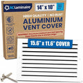 14x10 Aluminum Wall Ceiling Air Return Vent Cover HVAC Rustproof Grille by ACLAMINAIRE