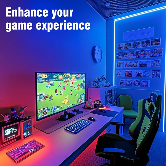 VOLIVO 400FT LED Strip Lights for Bedroom RGB Color Changing | 24-Key IR Remote - Image 6