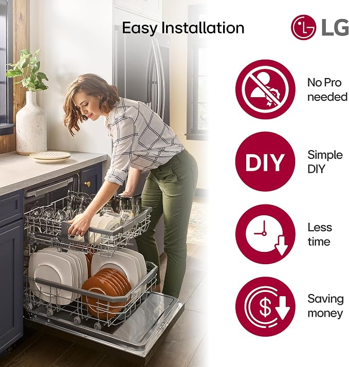 LG Genuine Dishwasher Drain Extension Hose Kit – 6.5 ft - Image 4