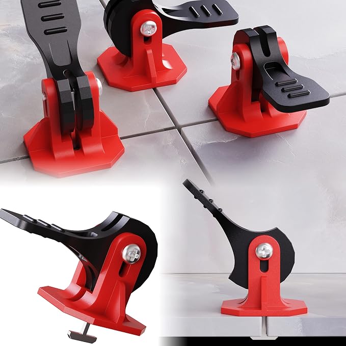 Tile Tools for Leveling Installation, Reusable Tile Leveling System, Floor by MYNAKAZ