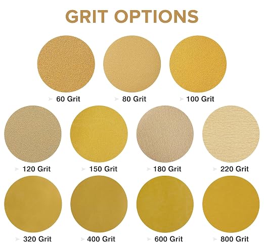 100 PCS 6 Inch PSA Sanding Discs 120 Grit Sandpapers Self Stick Sand Paper - Image 4