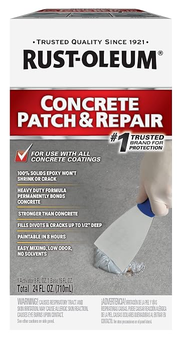 Rust-Oleum 301012 Concrete Patch & Repair, 24 oz by Rust-Oleum