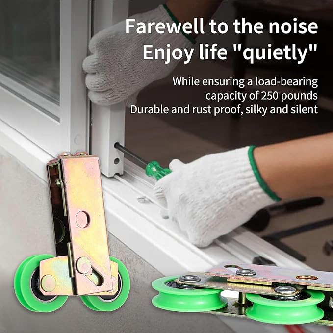 House Guard End Adjust Tandem Sliding Door Roller - Image 6