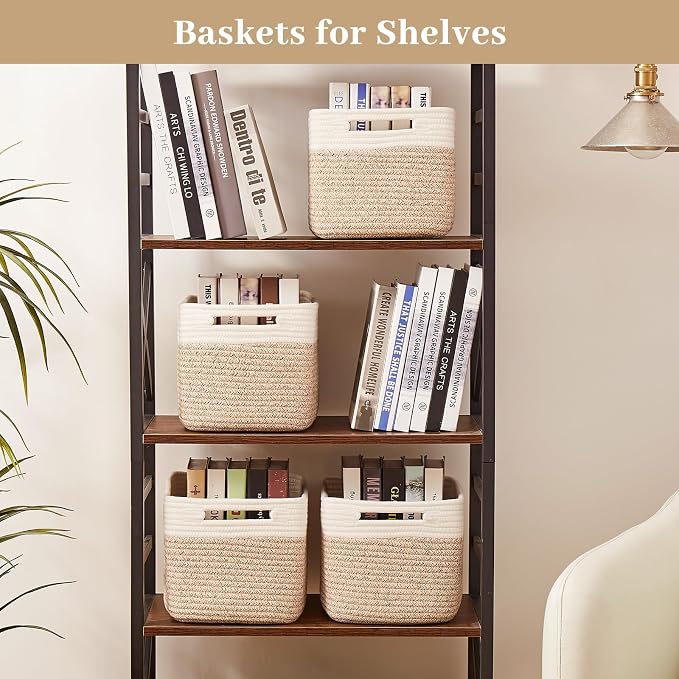 OIAHOMY 4 Pack Storage Basket, Closet Organizer - Image 6