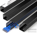 2" H x 2" W Cable Raceway, 132in Under Desk Wire Management Channel, 16.5in Each by ZhiYo