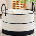 KAKAMAY Large Blanket Basket by KAKAMAY