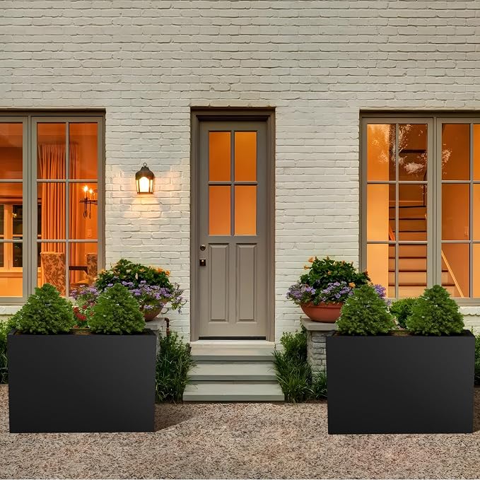 28"x12"x28" Steel Planter Box | Heavy-Duty Rust Resistant Steel Planter - Image 8