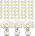 Auihiay 304Pcs Hydrangea Artificial Flowers Bulk, Silk Hydrangeas Flowers | by Auihiay