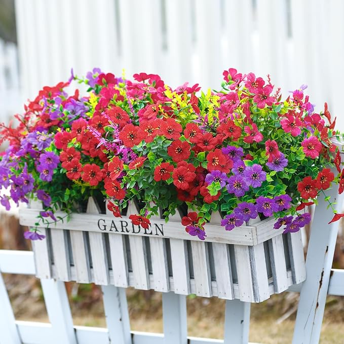 SHareconn 48 Bundles Artificial Flowers - Image 5