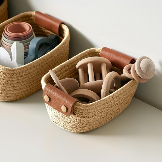 Beautiful Storage Basket Set of 5 - Image 9