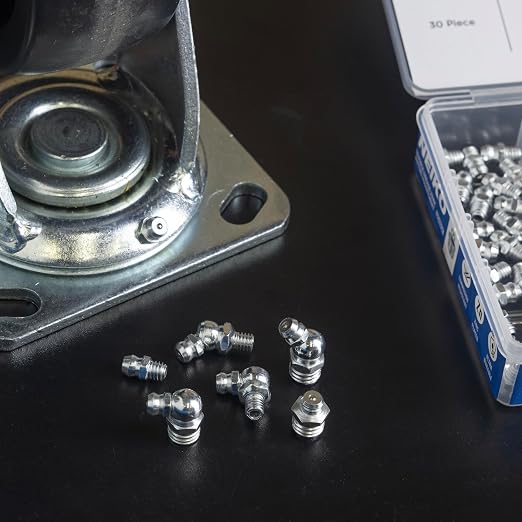 NEIKO 50466A Grease Fitting Assortment, 110 Piece, Straight & Angled Zerk - Image 7