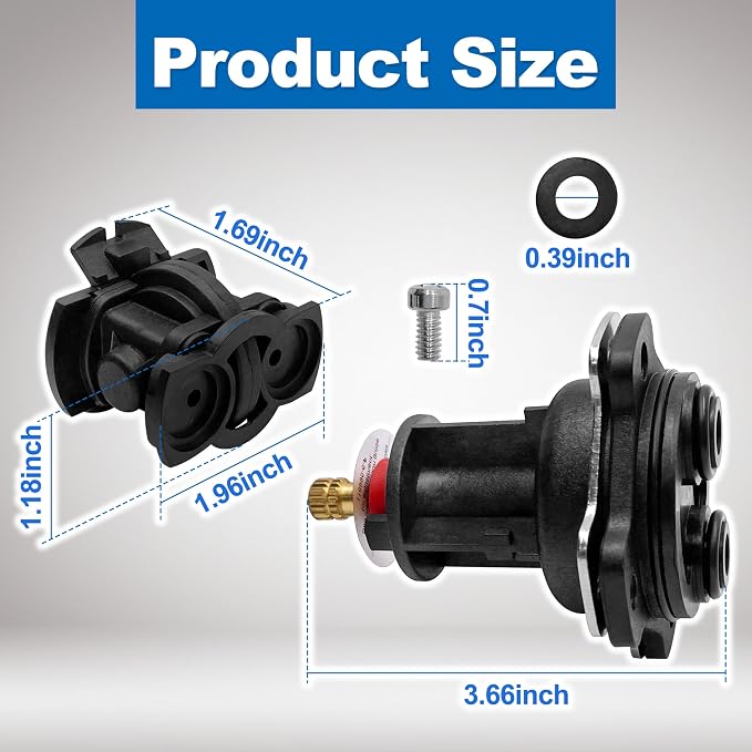 GP876851 Mixer Cap and Pressure-Balancing Unit Kit Replacement - Image 6