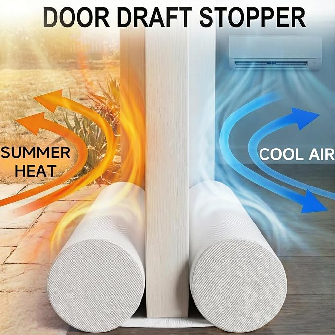 MAXTID Under Door Draft Blocker 36", Seal Strip, Noise Cancelling | Door Sealers - Image 2