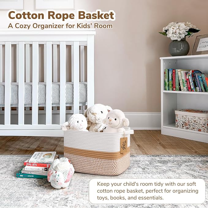Goodpick Woven Rope Storage Basket - Image 2