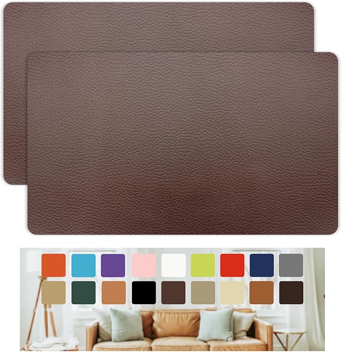 Self Adhesive Leather Repair Patch, 8×12 Inch Sofa Leather Repair Patch by Unknown