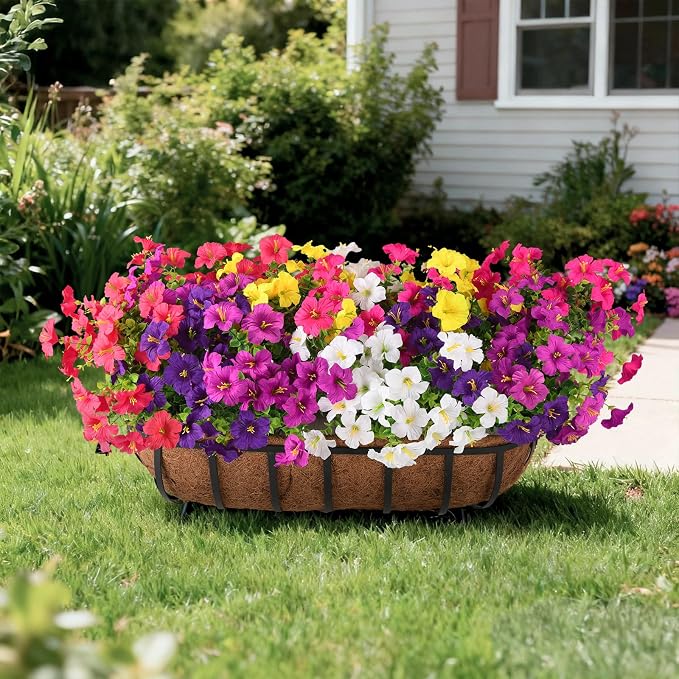 INQCMY Artificial Fake Petunias Flowers - Image 2