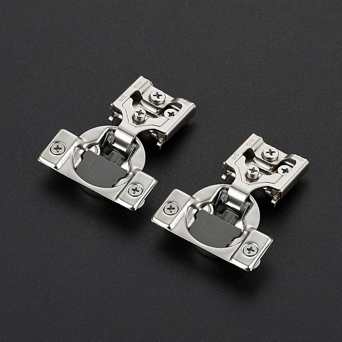 Soft Close Hinges for Kitchen Cabinet Hinges, 3/8 Inch Overlay, 30 Pack | 15 - Image 2