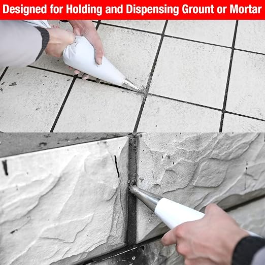 Goldblatt 4 Pieces Masonry Grout Mortar Bag Set - Image 4