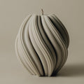 LAWA Swirl Candle by LAWA+Candles
