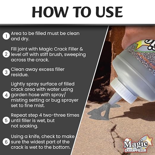 Tharos Distribution Magic Crack Filler 2.5LB Asphalt Black, - Image 6