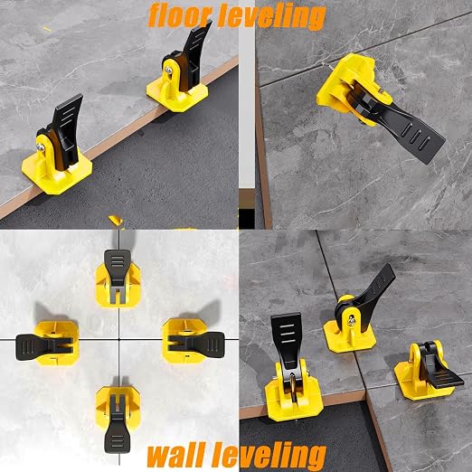 50Pcs Tile Leveling System Kit, Leveler Tile Tools, Tile Floor Leveling - Image 4