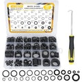 380PCS 24 Sizes Rubber & Silicone Hose Washers & O Ring Assortment Kit | Shower by WINSTECK