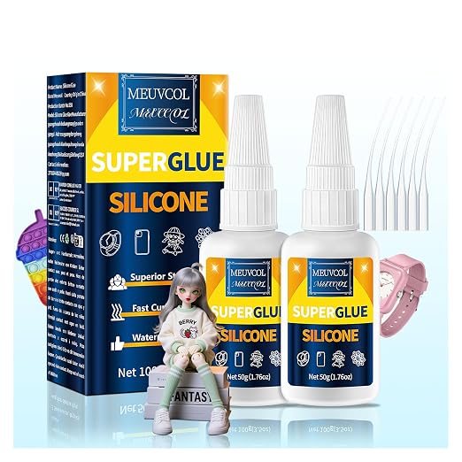 Silicone Glue 100g by Meuvcol