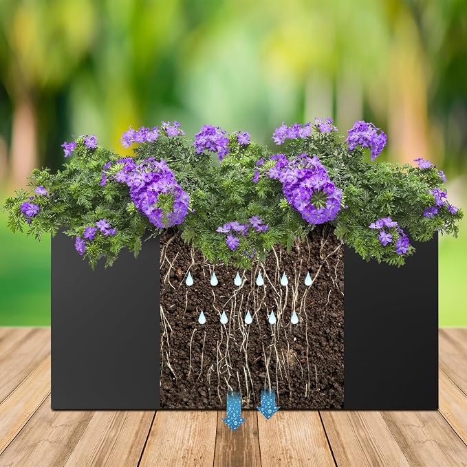 32"x16"x16" Large Metal Planter Box, Galvanized Steel Planter Box | Heavy-Duty - Image 7
