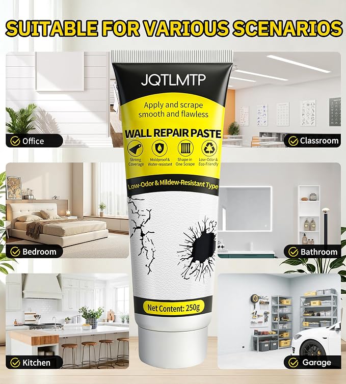 Wall Repair Kit 2 Pack, 17.64 Oz Drywall Repair Paste - Image 7